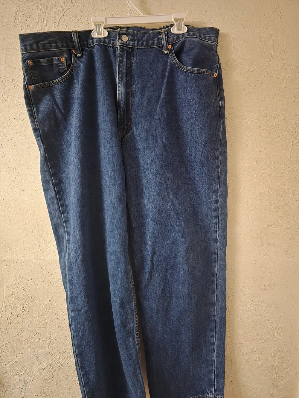 Levi's Men's Relaxed Straight Blue Denim Jeans